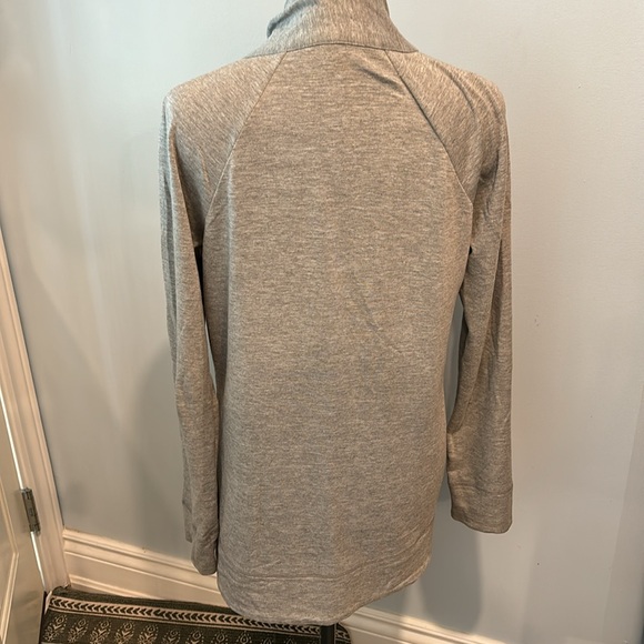 Gray open cardigan jersey knit. - Picture 4 of 4